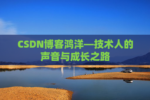 CSDN博客鸿洋—技术人的声音与成长之路